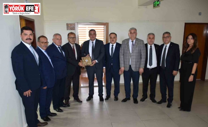 Aydın Ticaret Borsası Heyeti, İl Tarım ve Orman Müdürü Altıntaş ile görüştü