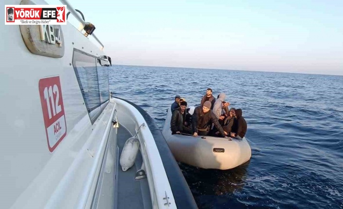 Aydın’da 36 düzensiz göçmen kurtarıldı