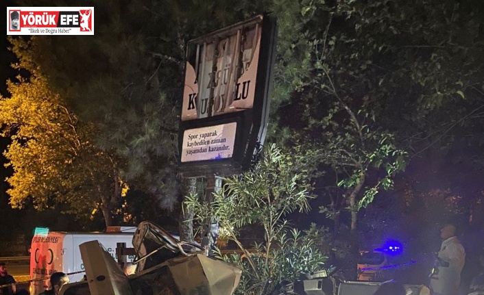 Aydın’da trafik kazası: 2 ölü