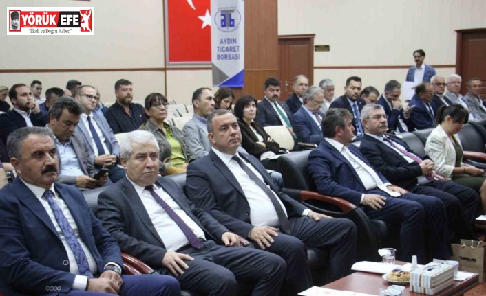 Aydın’da Zeytin ve Zeytinyağı Sektör Toplantısı gerçekleştirildi