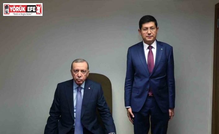 Başkan Özcan, Cumhurbaşkanı Erdoğan ile görüştü