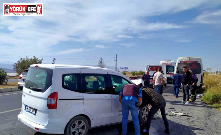 Buharkent’te trafik kazası: 3 yaralı