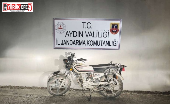 Çaldıkları motosiklet ile yakalandılar