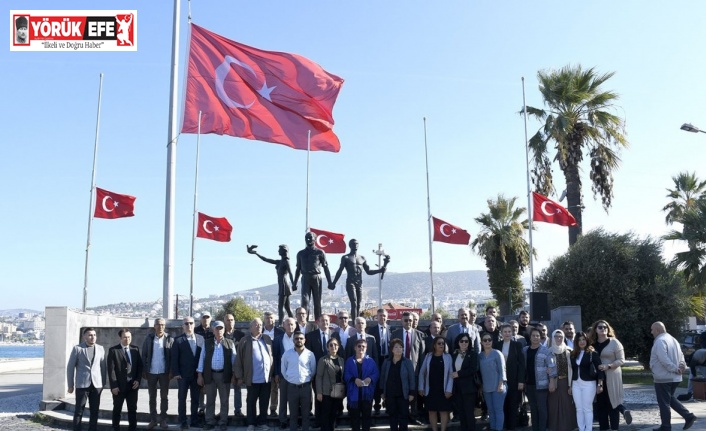 Kuşadası’nda Muhtarlar Günü için tören düzenlendi