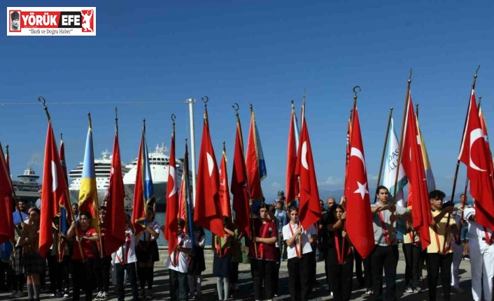Kuşadası’nı cumhuriyetin 100. yıl coşkusu sardı