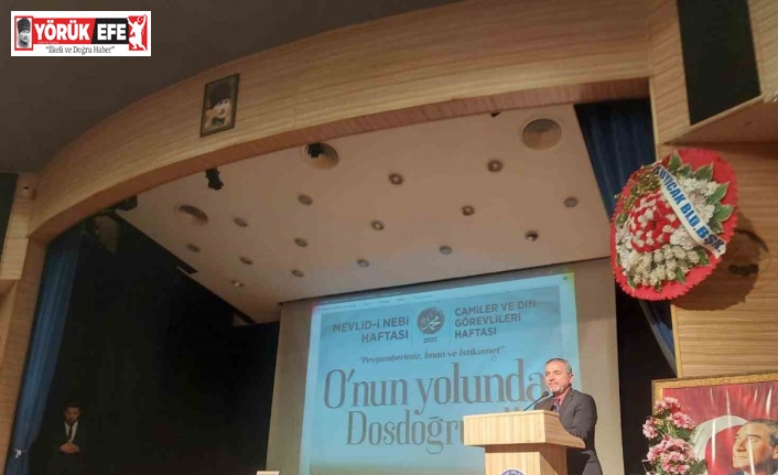Kuyucak’ta Mevlid-i Nebi Konferansı düzenlendi