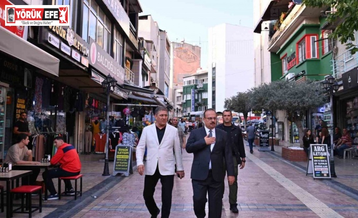 Vali Canbolat, esnafları ziyaret ederek hayırlı işler diledi