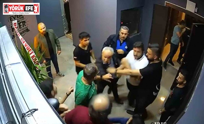 Alkollü mekanda çıkan kavgada polis ve gazeteci darp edildi
