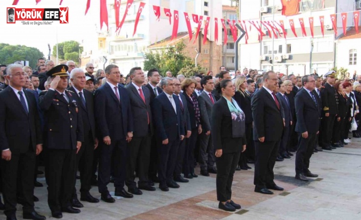 Atatürk, 10 Kasım’da Aydın’da anıldı