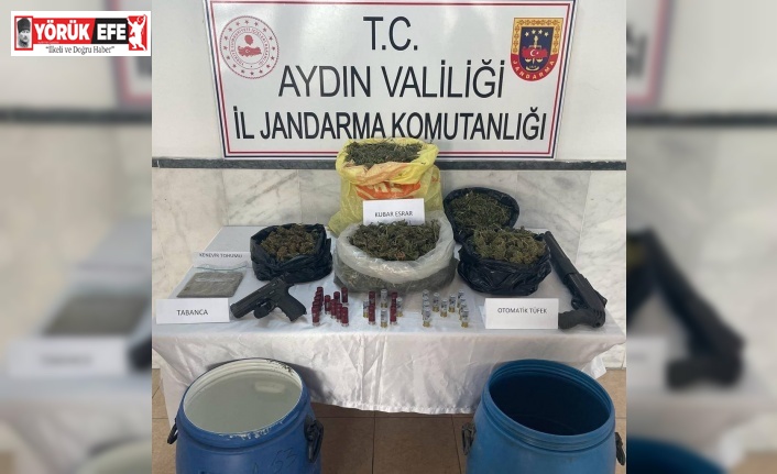 Aydın’da 1 ayda 4,5 kilo uyuşturucu ele geçirildi