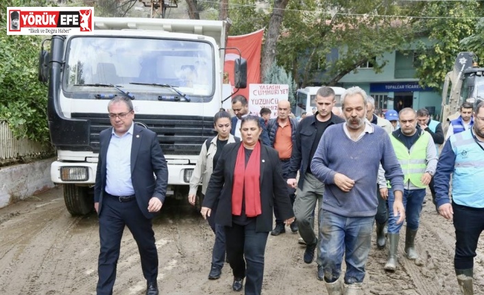 Başkan Çerçioğlu, afetzedeleri yalnız bırakmadı