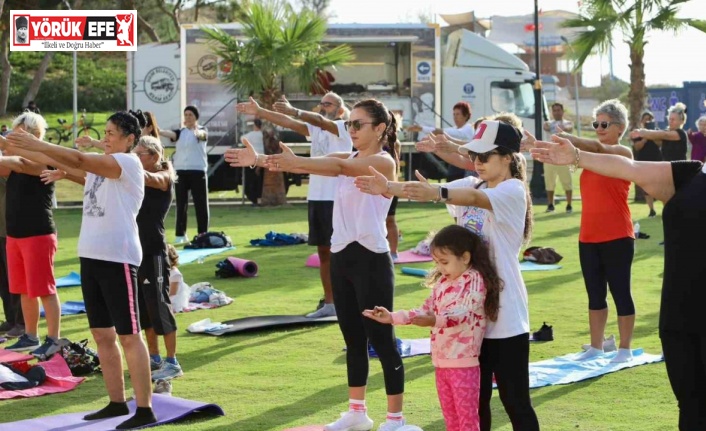 Didim Belediyesi’nin pilates etkinlikleri devam ediyor