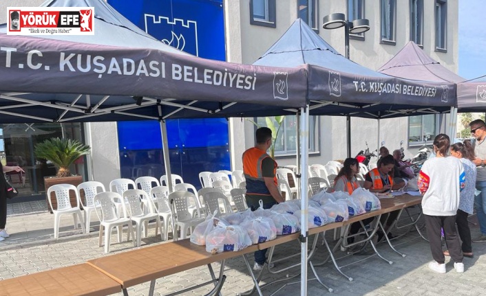 Kuşadası Belediyesi’nden 3 bin 100 öğrenciye beslenme desteği