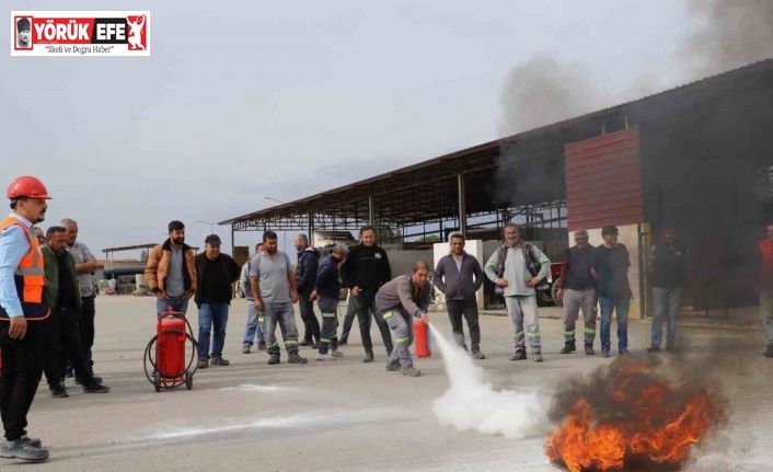 Nazilli Belediyesi personellerine Acil Durum Eğitimi verildi