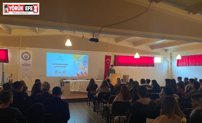 Nazilli NARKO okullarda eğitime devam ediyor
