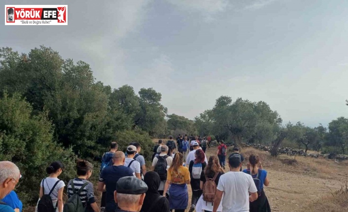 Sporcular Aydın Büyükşehir Belediyesi’nin düzenlediği yürüyüş etkinliğinde buluştu
