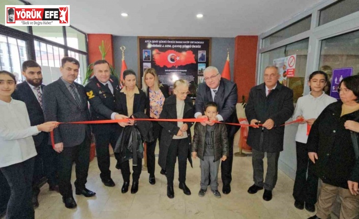 Atçalı Şehidin ismi okula verildi