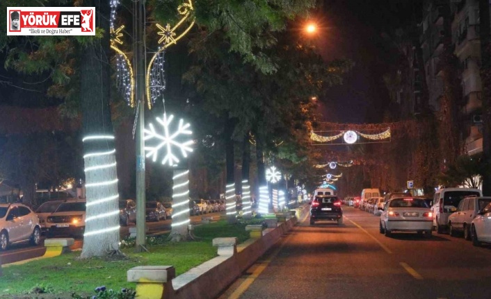 Aydın yeni yıla ışıl ışıl giriyor