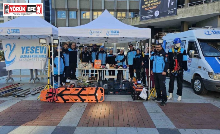 Aydın Yesevi Arama Kurtarma Ekibi tanıtıldı