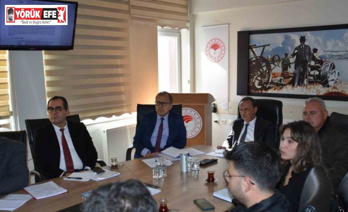 Aydın’da İl Tarımsal Üretim Planlama Teknik Komitesi toplantısı gerçekleştirildi