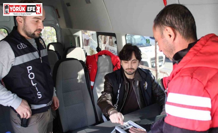 Aydın’da ’Mobil Göç Noktası’ uygulaması başladı