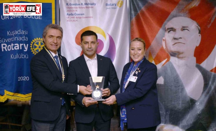 Başkan Günel’e başarı ödülü