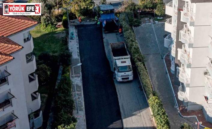 Bayraklıdede Mahallesi’nde yeni yollar yapılıyor