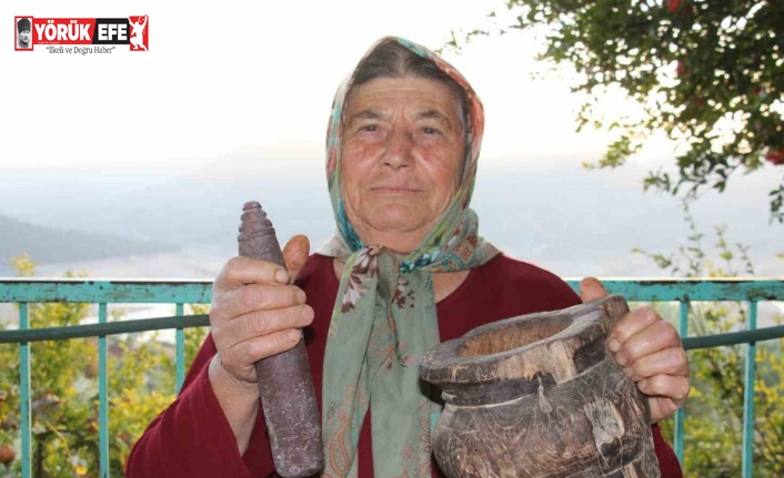 Bu köyde asırlık dibekler mutfakları süslemeye devam ediyor