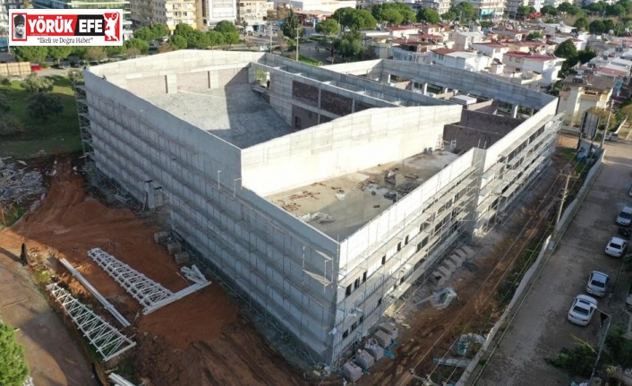 Didim’de Kültür Merkezi inşaatı devam ediyor