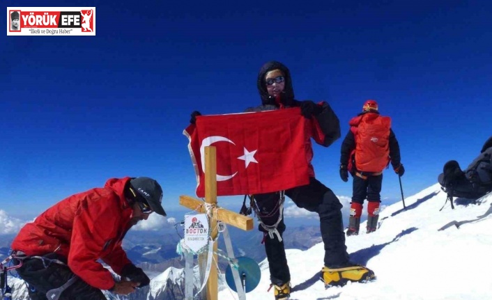 Dünyanın çatısına Türk bayrağını dikmek istiyor