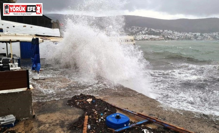 Güney Ege’de fırtına bekleniyor