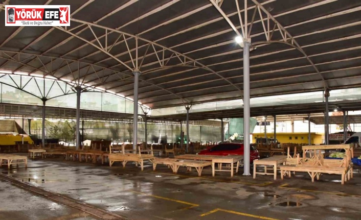 İncirliova Kapalı Pazar Yeri’nin çehresi değişti