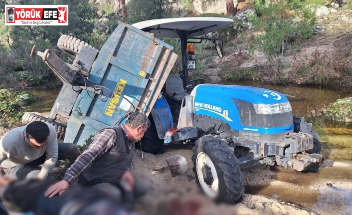 Koçarlı’da traktör kazası: 1 ölü