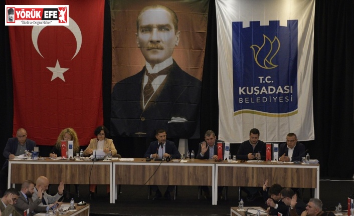 Kuşadası Belediye Meclisi yılın son toplantısını gerçekleştirdi