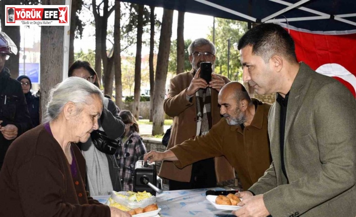 Kuşadası Belediyesi’nden şehitler için lokma hayrı