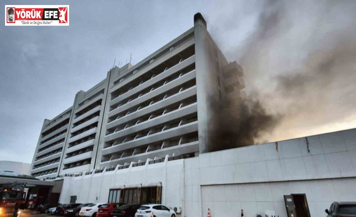 Kuşadası’nda 5 yıldızlı otelde çıkan yangın söndürüldü