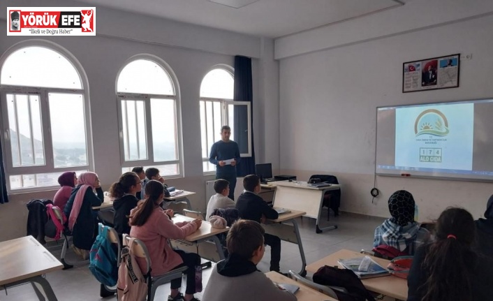 Kuyucak’ta öğrenciler gıda okuryazarlığında uzmanlaşıyor