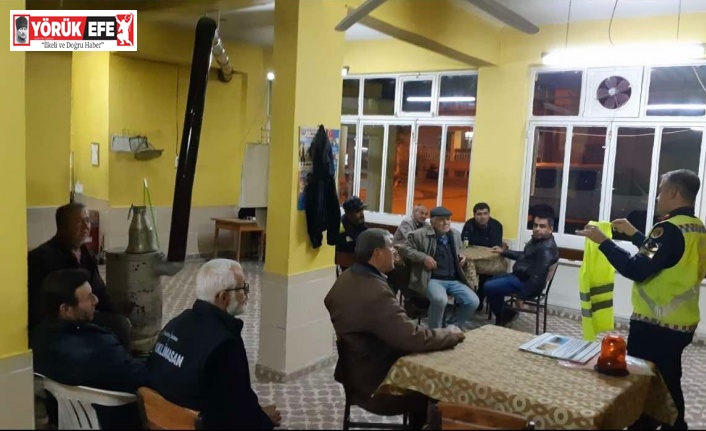 Kuyucak’ta traktör sürücülerine jandarmadan eğitim