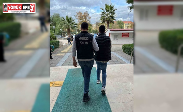 Nazilli’de uyuşturucuya geçit yok: 1 tutuklama