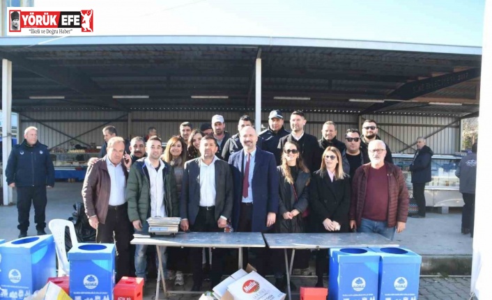 Söke Belediyesi’nden geri dönüşüme destekte bulunan vatandaşlara hediye