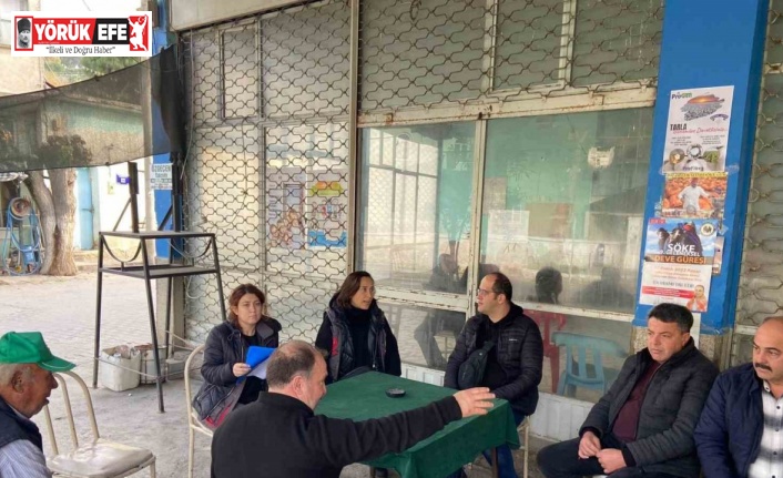 Söke’de üreticiler bilgilendiriliyor