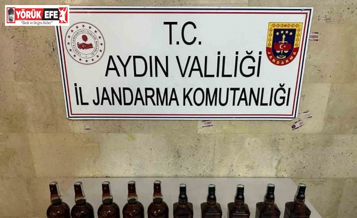 Şüpheli araçtan bandrolsüz alkol ele geçirildi