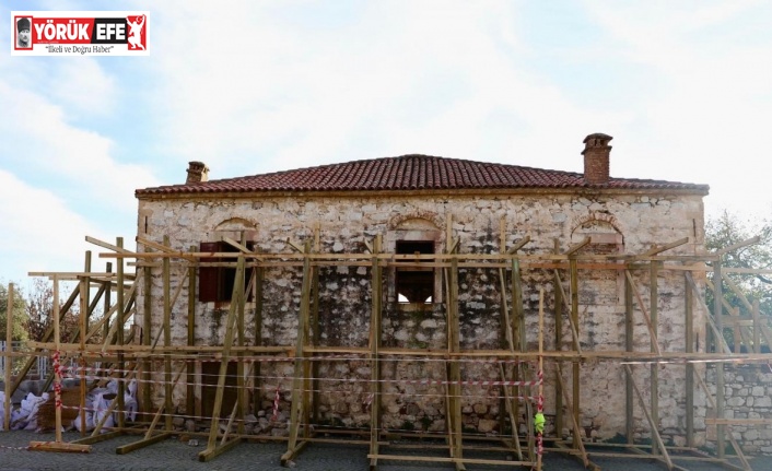 Tarihi bina restorasyona girdi