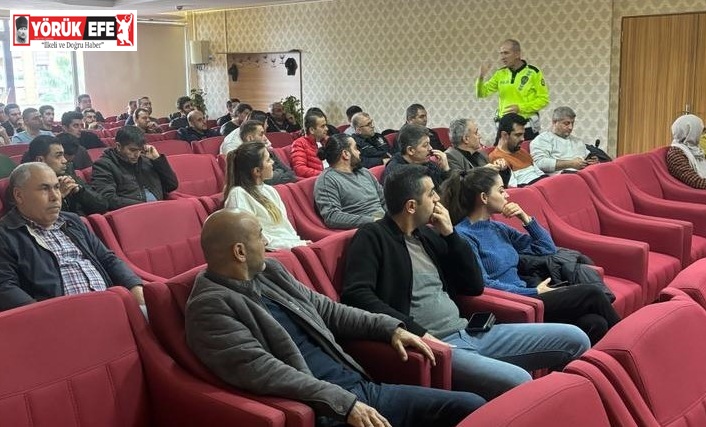 Trafik polislerden, meslektaşlarına trafik eğitimi