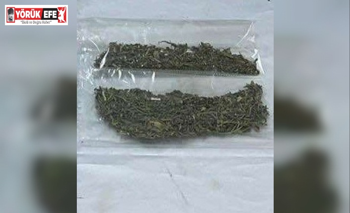 Uyuşturucu madde etkisinde araç kullanırken jandarmaya yakalandı