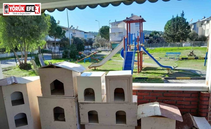 Akbük’te sokak hayvanları için anlamlı yardım