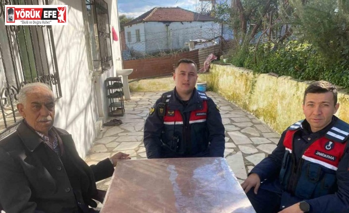 Aydın jandarmasından şehit ailelerini yalnız bırakmıyor