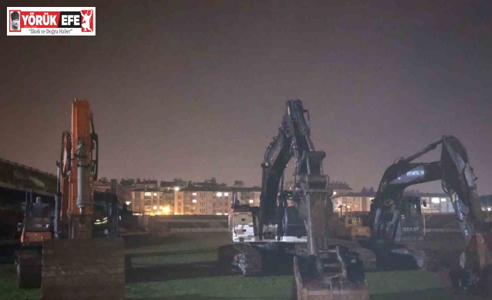 Aydın’da 73 yıllık stadın yıkımı yarın başlıyor