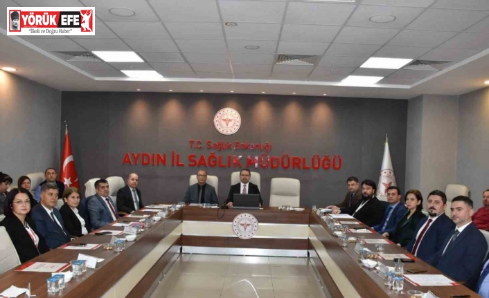 Aydın’da Acil Sağlık Hizmetleri Koordinasyon Komisyonu toplantısı gerçekleştirildi