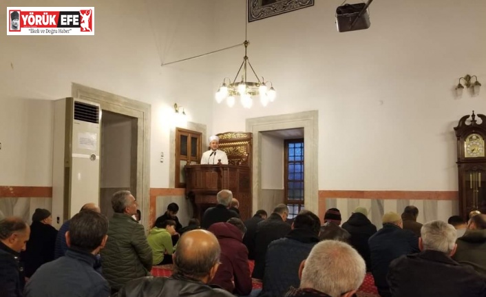 Aydın’da Regaip Kandili dualarla idrak edildi